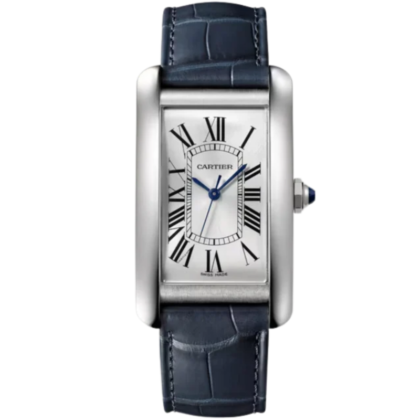TANK 46 mm AMÉRICAINE WATCH SILVER STAINLESS STEEL