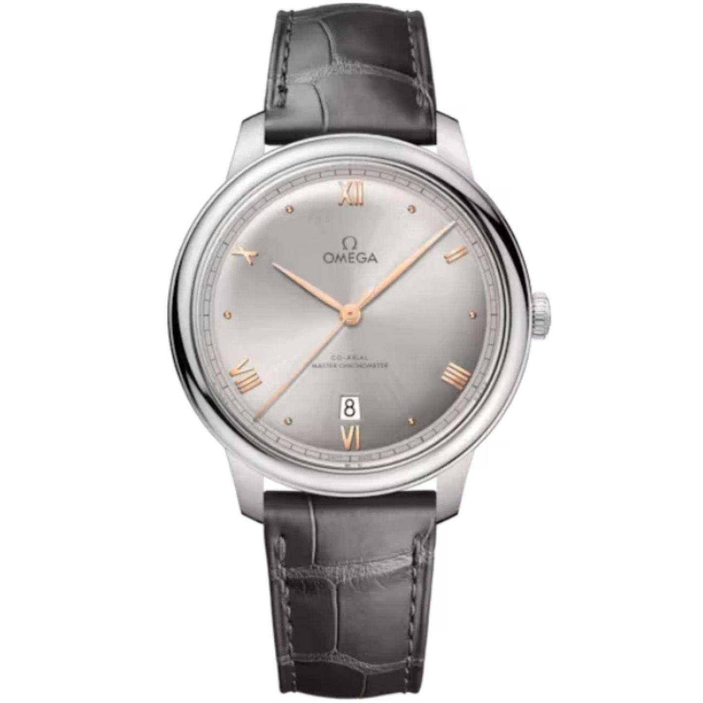DE VILLE PRESTIGE 40 MM STAINLESS STEEL WITH GREY DIAL
