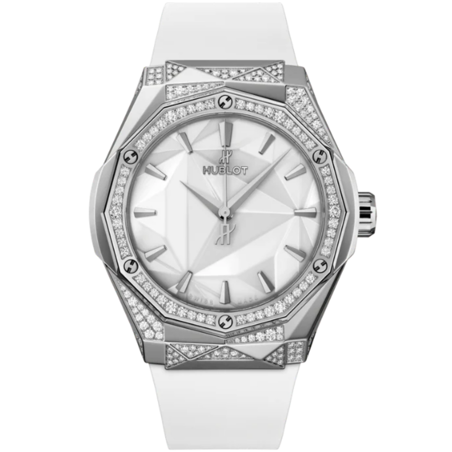 CLASSIC FUSION 40 MM ORLINSKI TITANIUM WHITE ALTERNATIVE PAVÉ