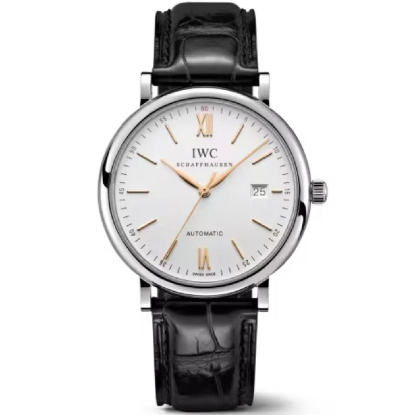 PORTOFINO AUTOMATIC 40 MM STAINLESS STEEL WITH SILVER DIAL