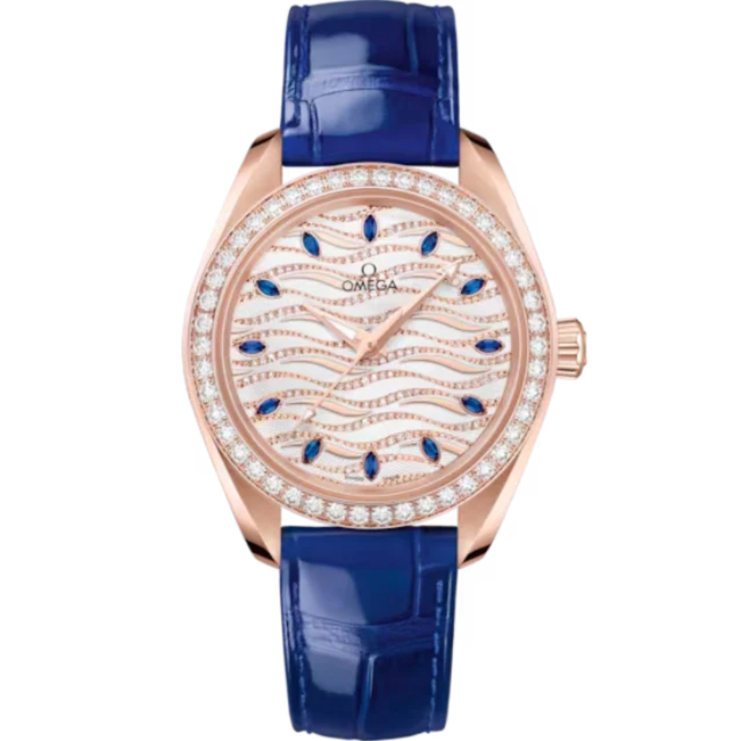 SEAMASTER AQUA TERRA 150M 34 MM SEDNA™ GOLD WITH WHITE DIAL