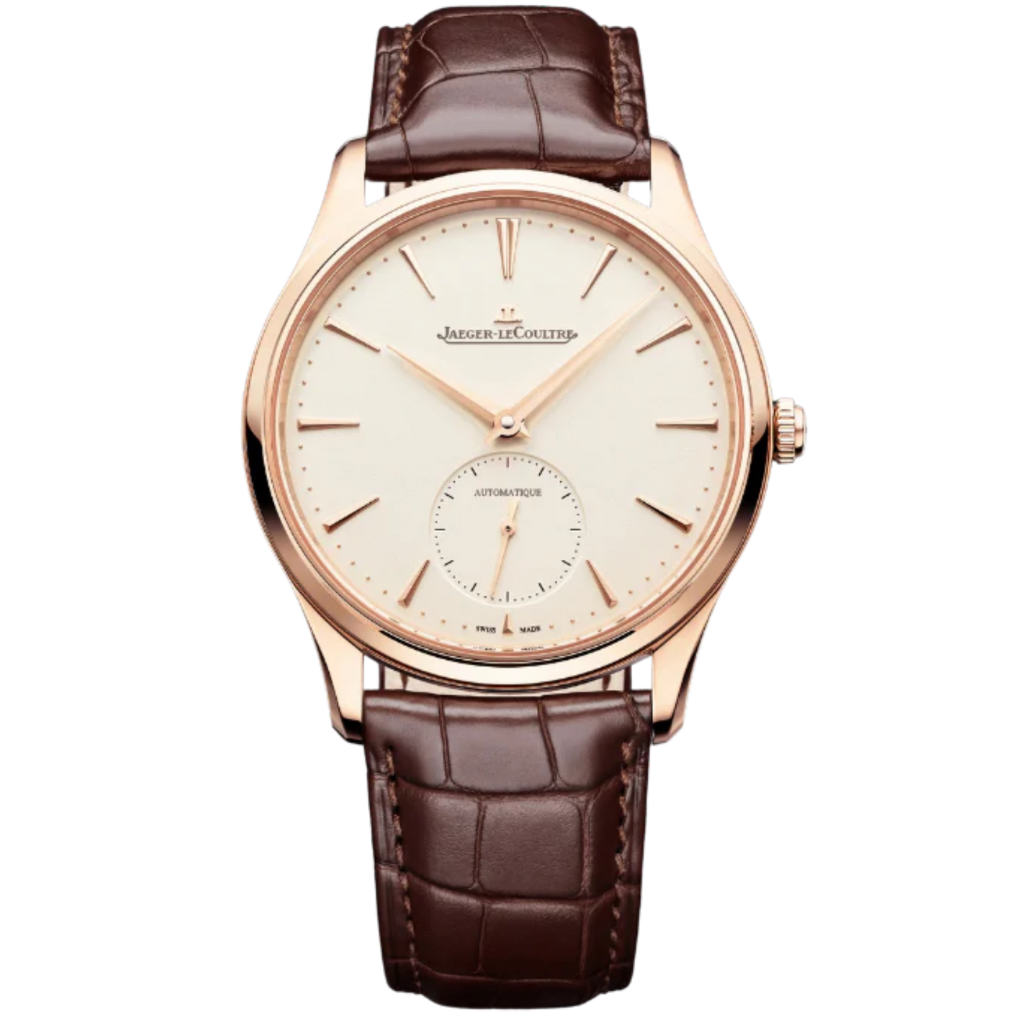 MASTER ULTRA THIN SMALL SECONDS 39 MM 18K ROSE GOLD WITH EGGSHELL BEIGE DIAL