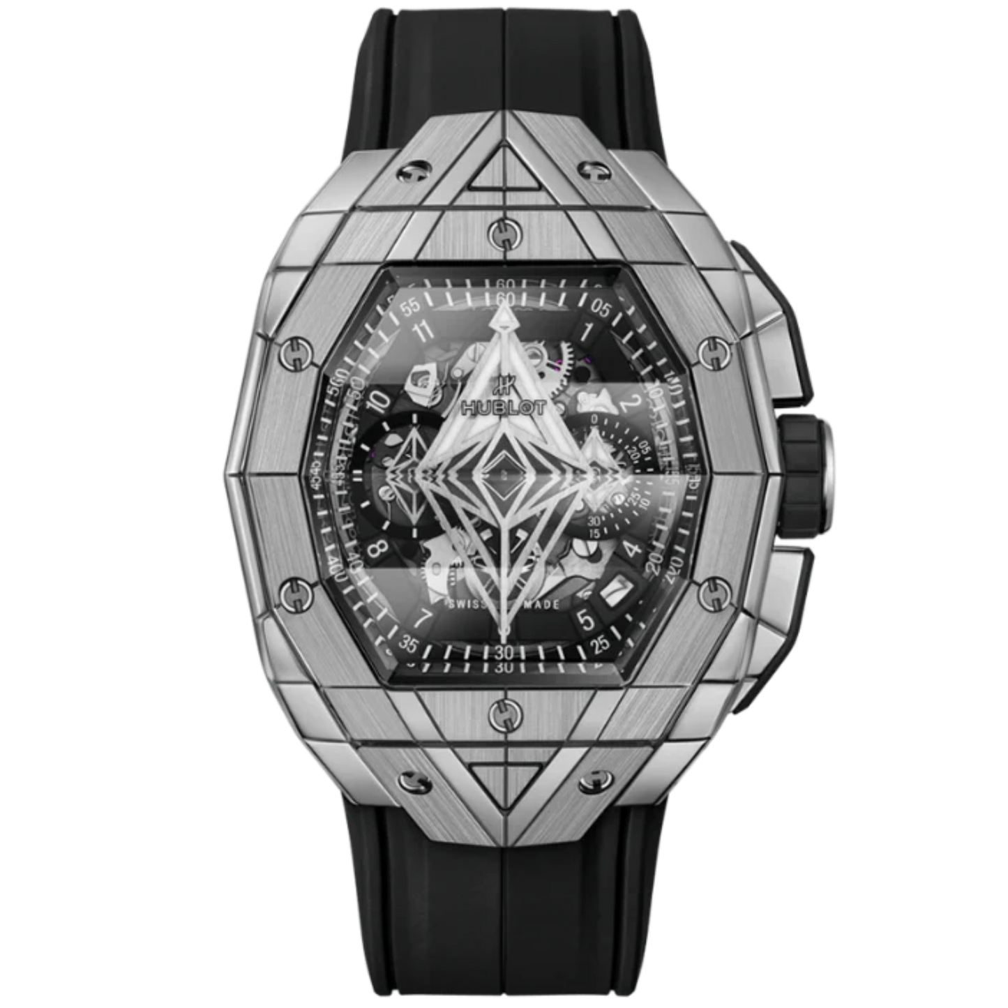 SPIRIT OF BIG BANG 42 MM SANG BLEU TITANIUM