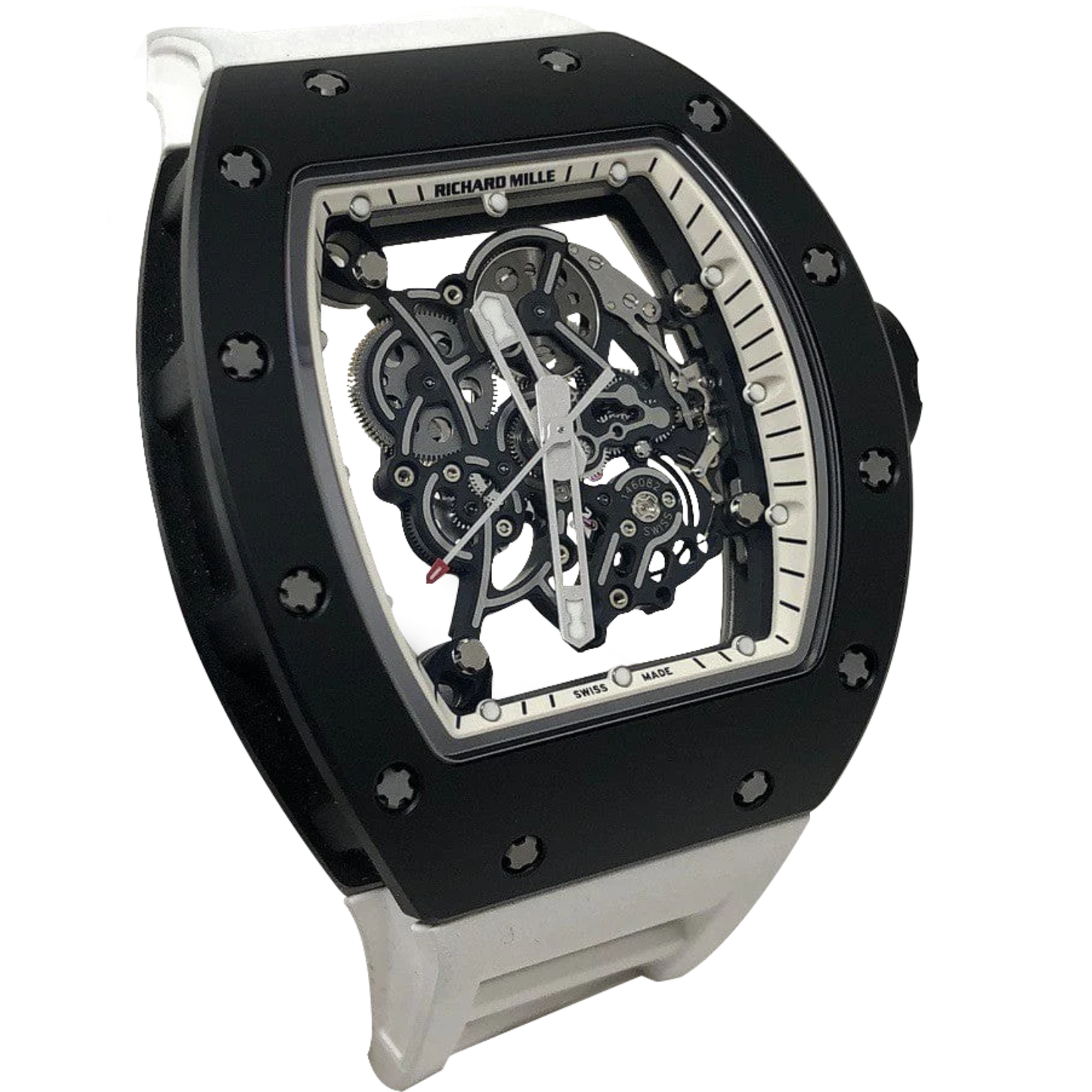 Richard Mille RM055 Black Bubba Watson White Rehaut Americas Edition