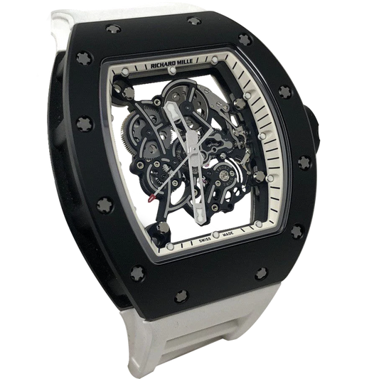Richard Mille RM055 Black Bubba Watson White Rehaut Americas Edition