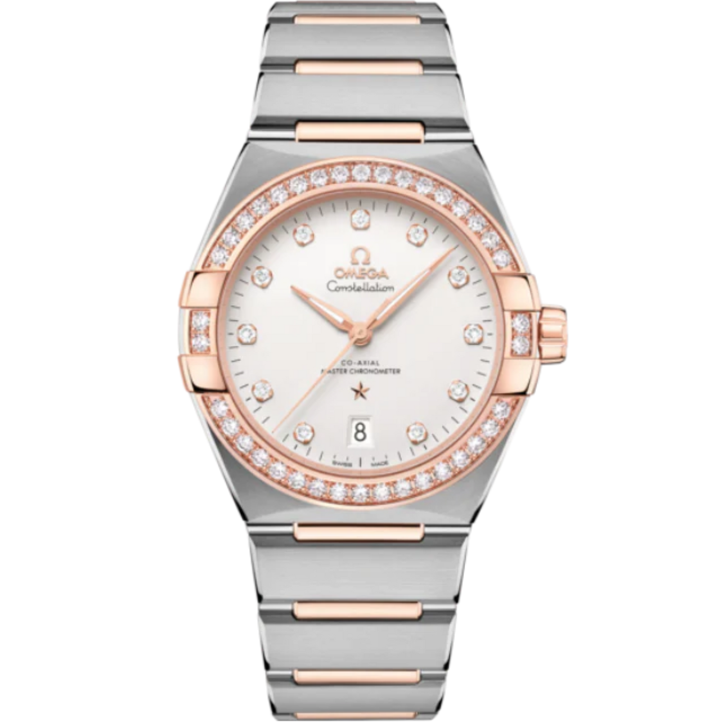 CONSTELLATION 39 MM STAINLESS STEEL - SEDNA™ GOLD WITH SILVER DIAL