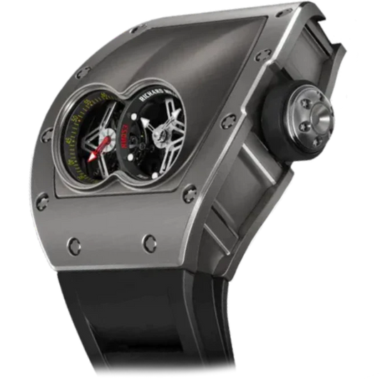 RM 053 Tourbillon Pablo Mac Donough Rubber Strap Micro Blasted Titanium Case