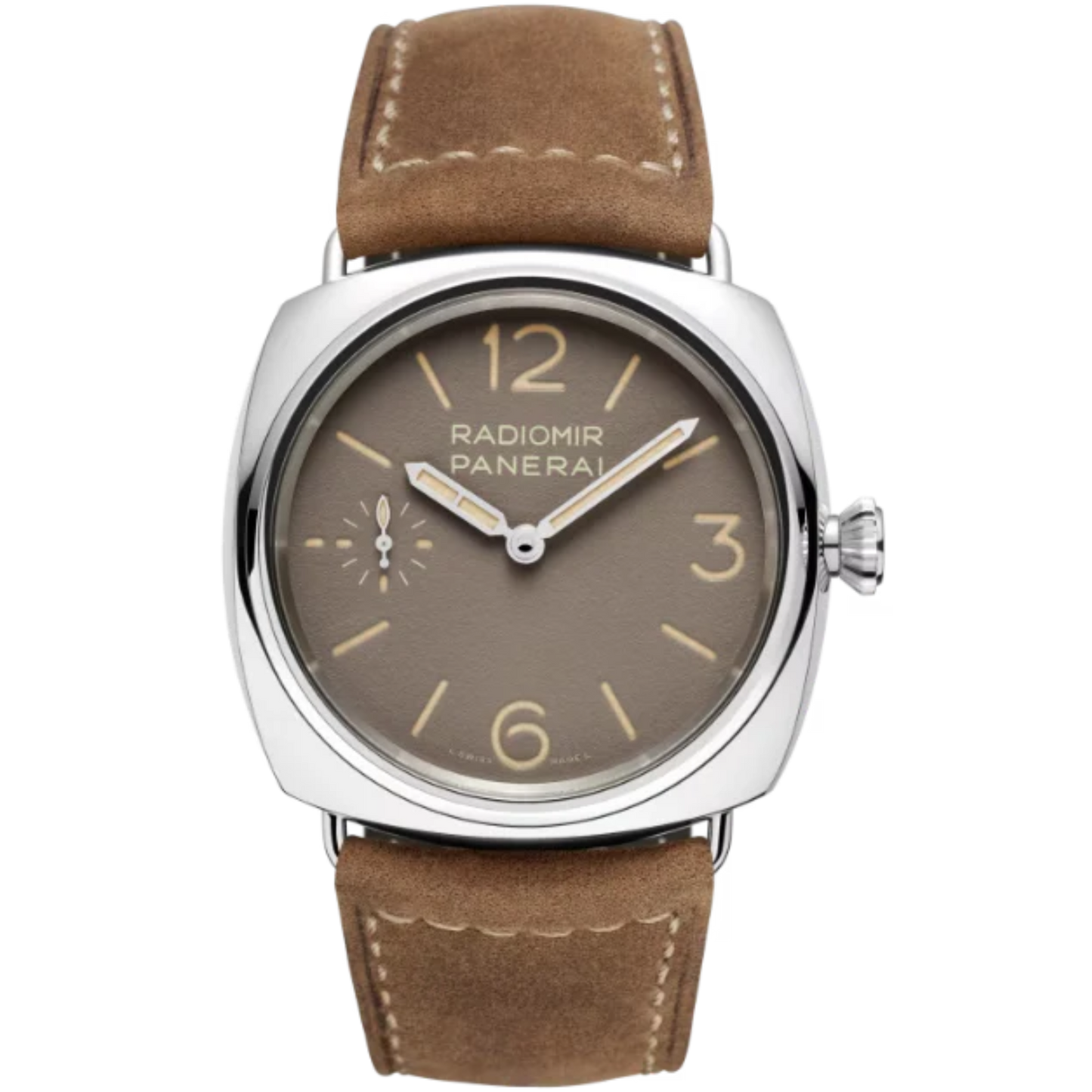 RADIOMIR OFFICINE PAM01385 45 MM STAINLESS STEEL WITH SHADED BROWN DIAL