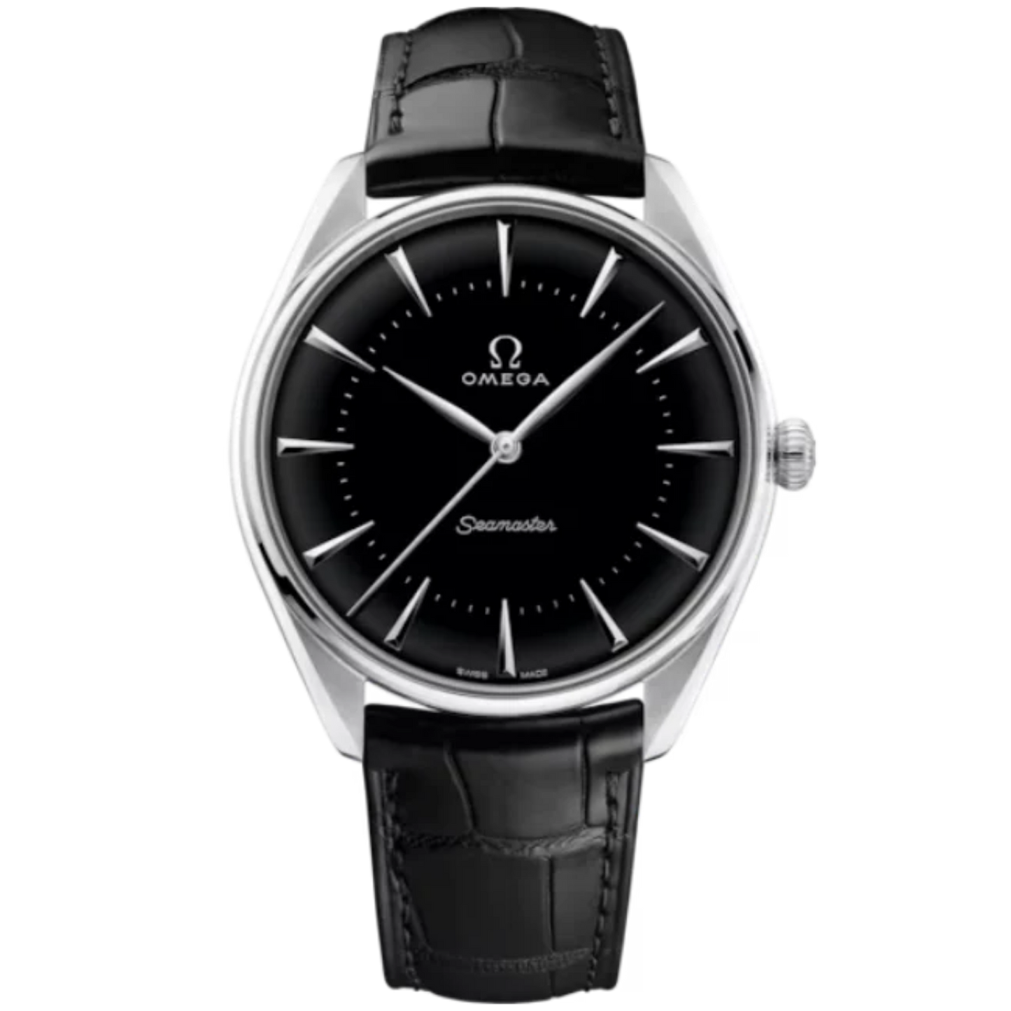SEAMASTER OLYMPIC OFFICIAL TIMEKEEPER 39 MM PLATINUM WITH BLACK DIAL