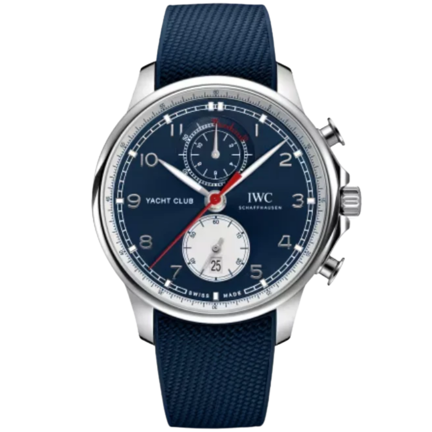 PORTUGIESER YACHT CLUB CHRONOGRAPH EDITION “ORLEBAR BROWN” 45 MM STAINLESS STEEL WITH BLUE DIAL