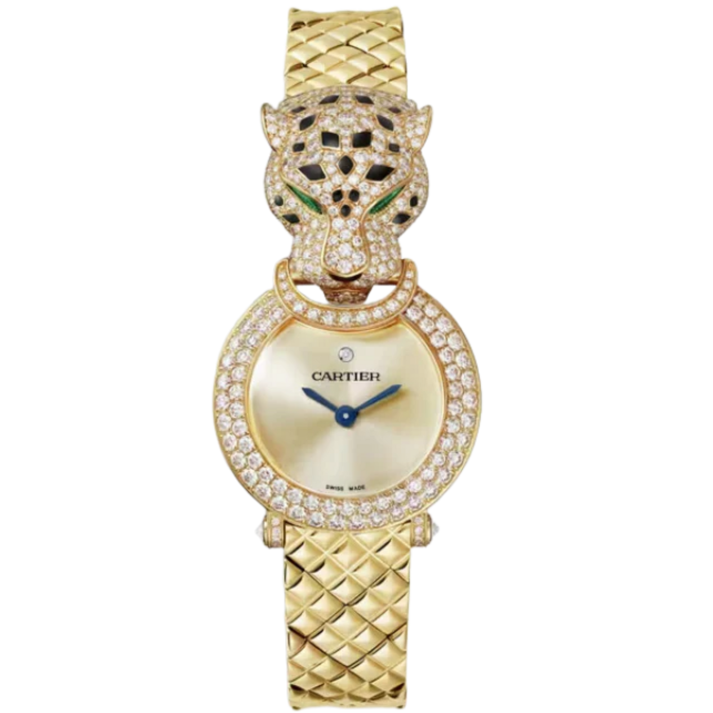 LA PANTHERE DE CARTIER 24 MM 18K YELLOW GOLD WITH GOLD DIAL
