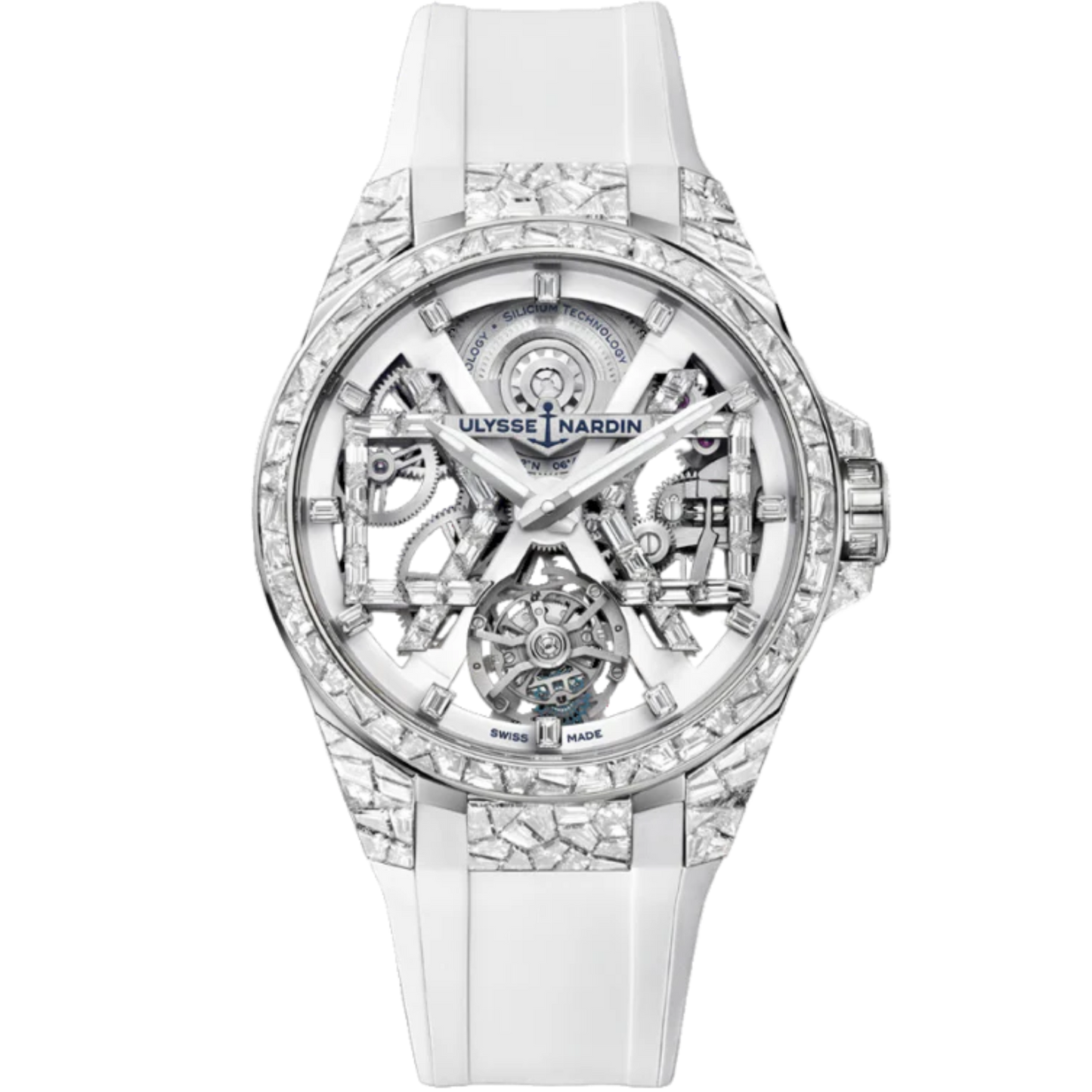 BLAST TOURBILLON 45 MM WHITE GOLD WITH OPEN WORKED DIAL