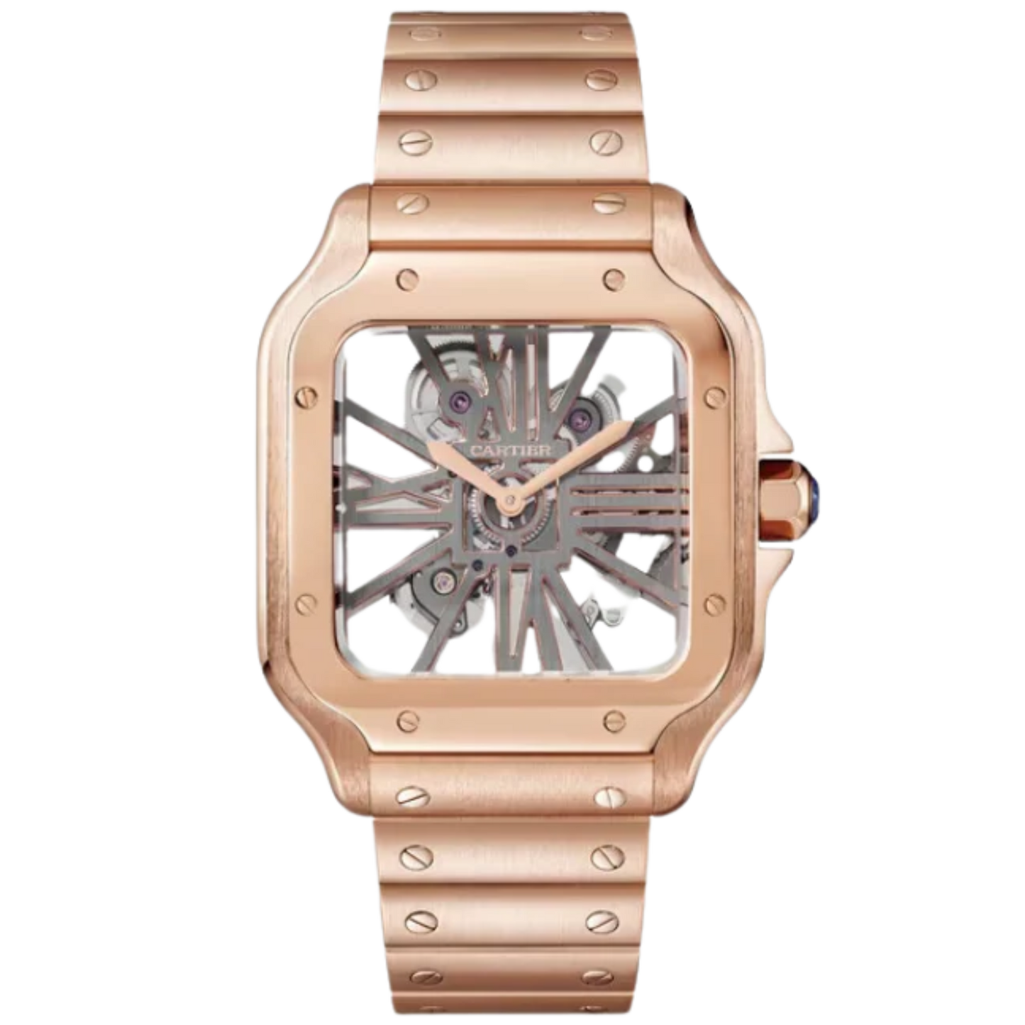 SANTOS 28 MM DE CARTIER ROSE GOLD