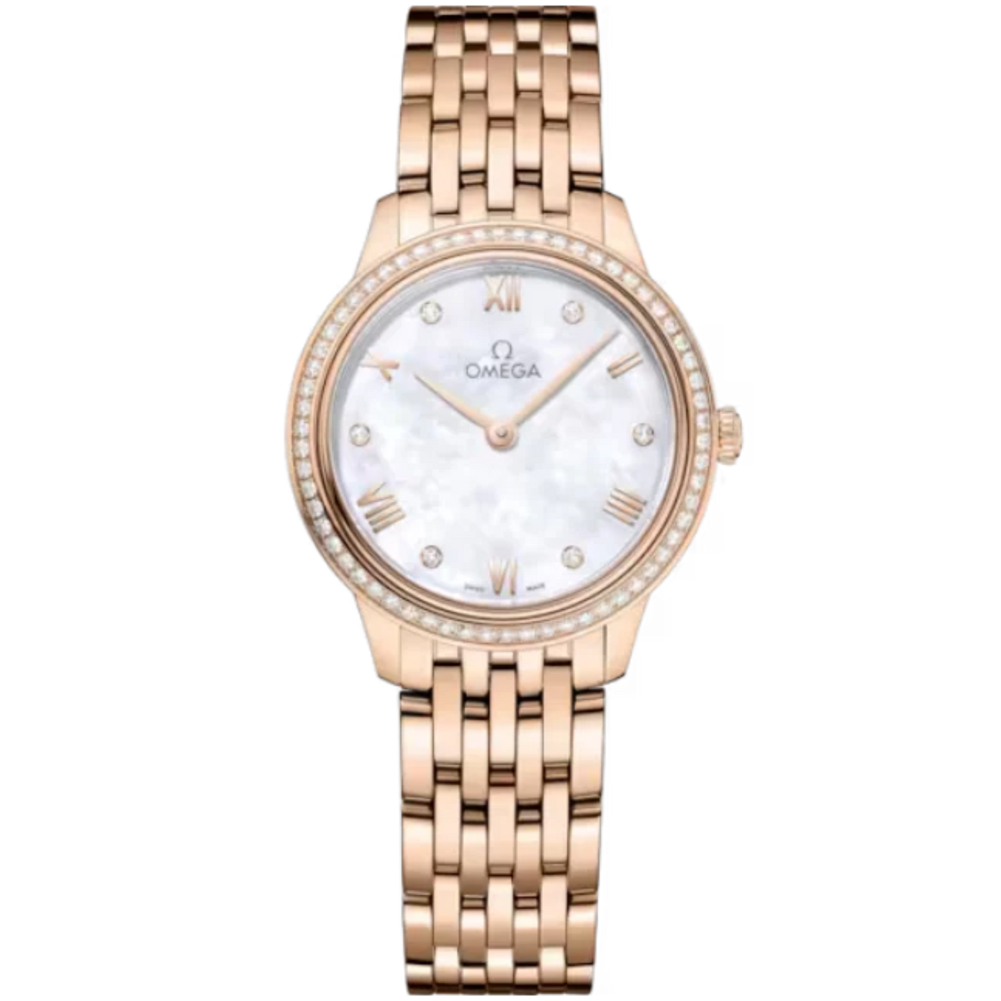 DE VILLE PRESTIGE 27 MM SEDNA™ GOLD WITH MOTHER OF PEARL DIAL