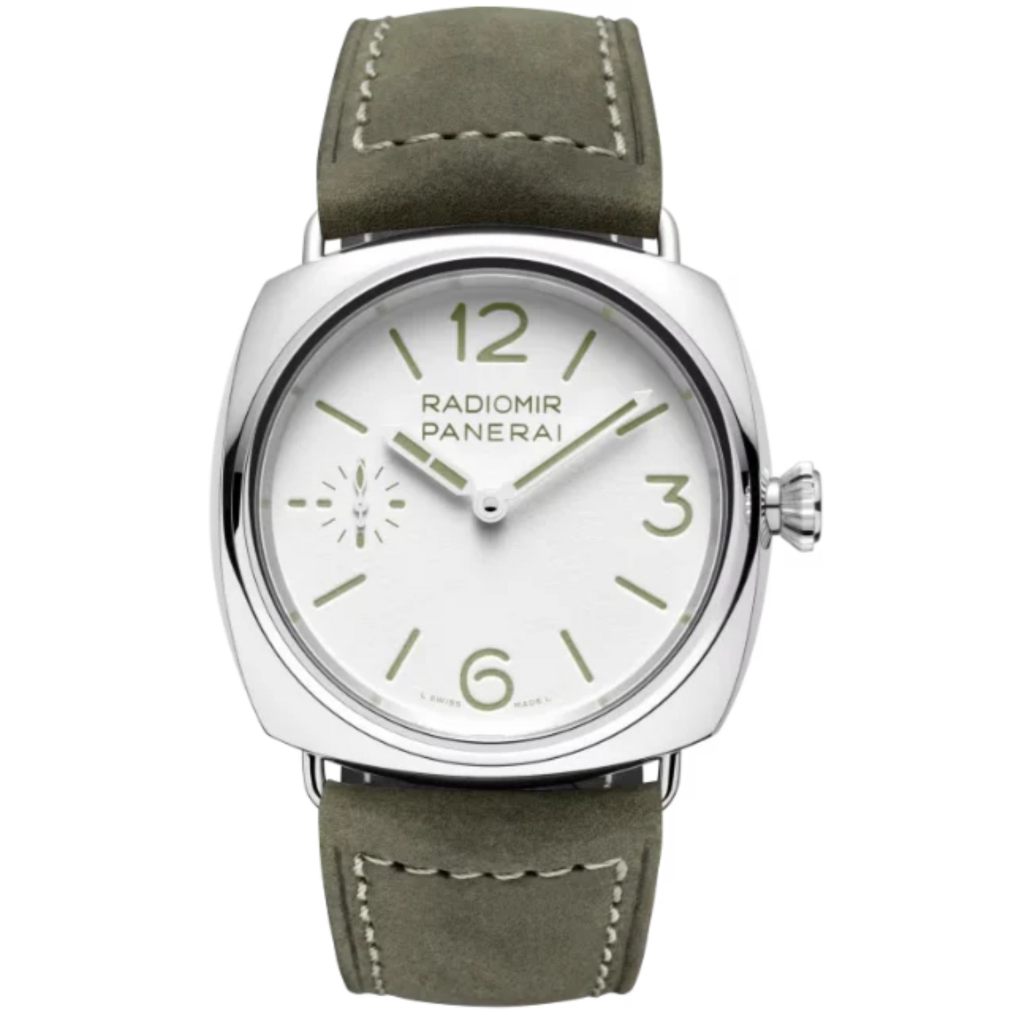 RADIOMIR OFFICINE PAM01384 45 MM STAINLESS STEEL WITH WHITE DIAL