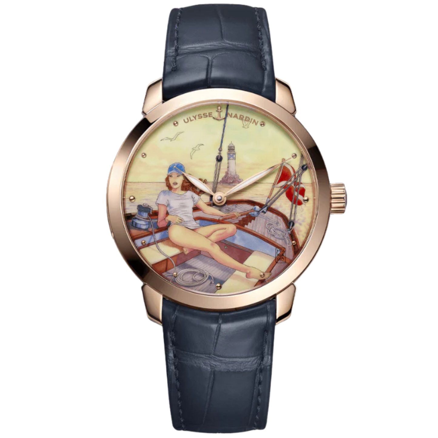 CLASSICO MANARA MANUFACTURE 40 MM ROSE GOLD WITH WHITE DIAL