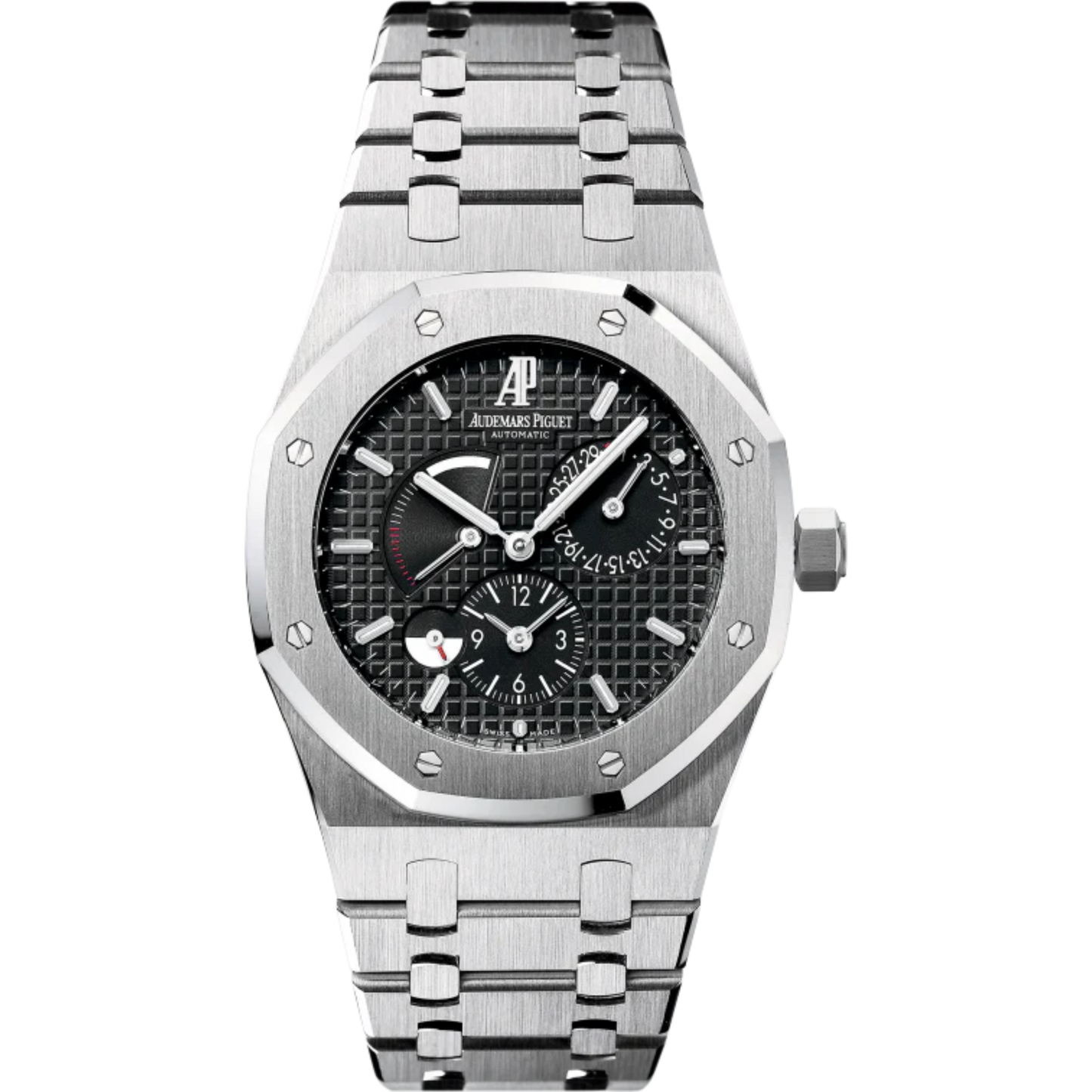 Audemars Piguet Royal Oak Ref. 26120ST.OO.1220ST.03 39MM Stainless Steel Dual Time Black Dial