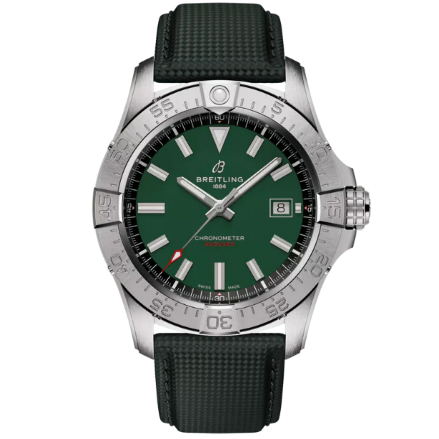 AVENGER AUTOMATIC 42 MM STAINLESS STEEL WITH GREEN DIAL