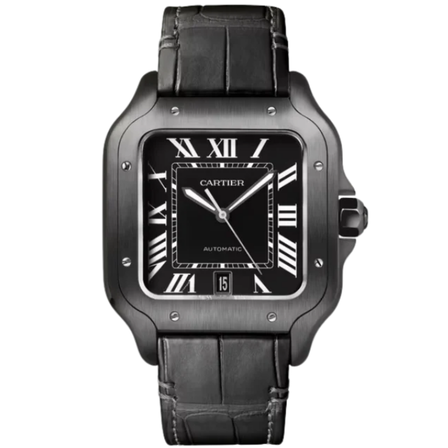 SANTOS 40 MM DE CARTIER BLACK ADLC