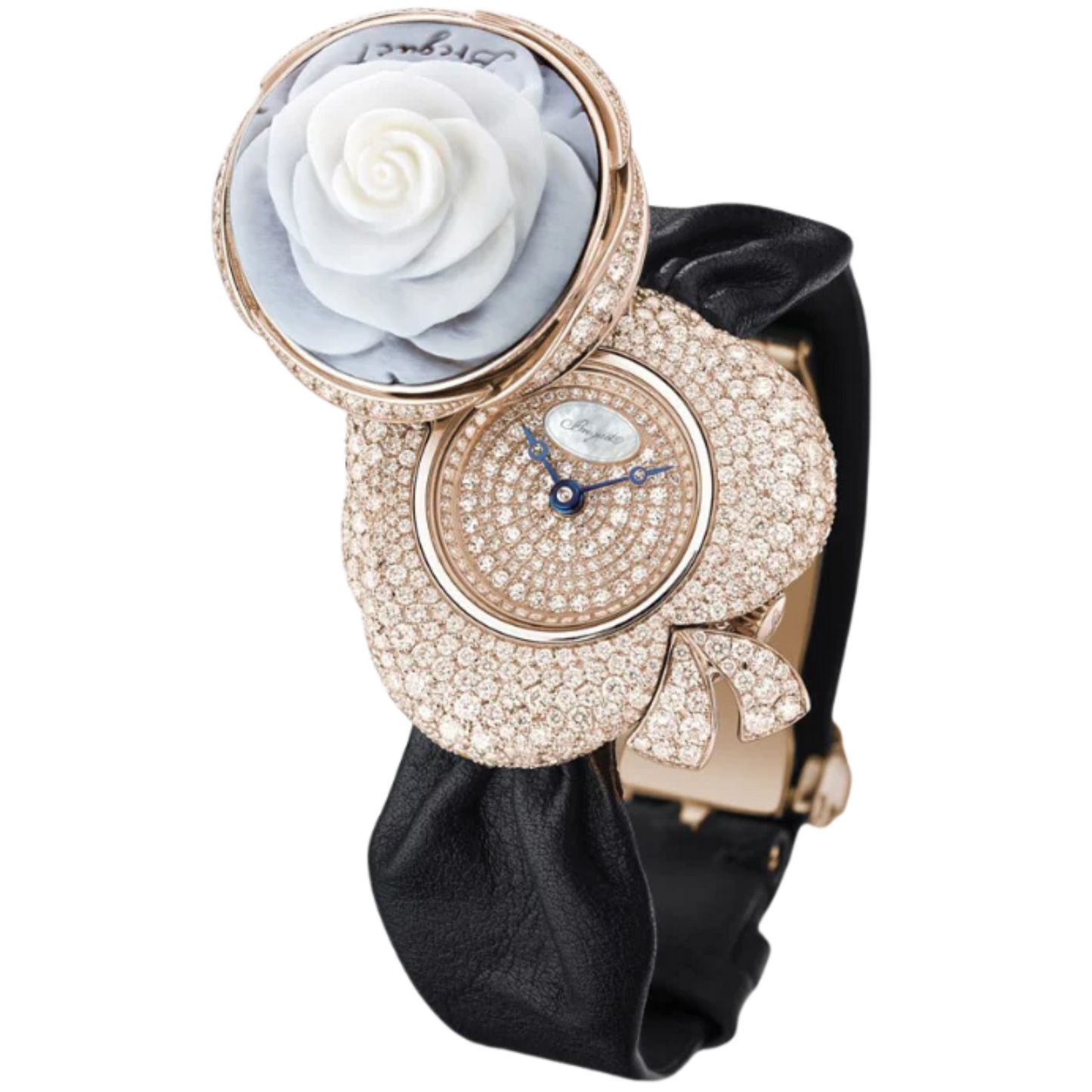 SECRET DE LA REINE GJ24BR8548DDC3 31 MM ROSE GOLD WITH YELLOW DIAL