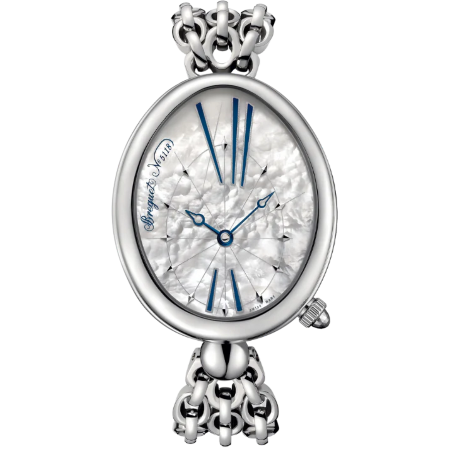 REINE DE NAPLES 8967 43 MM STAINLESS STEEL WITH MOTHER OF PEARL DIAL