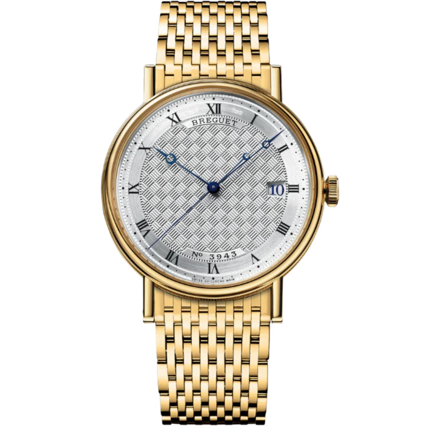 CLASSIQUE 5177 38 MM YELLOW GOLD WITH SILVER DIAL