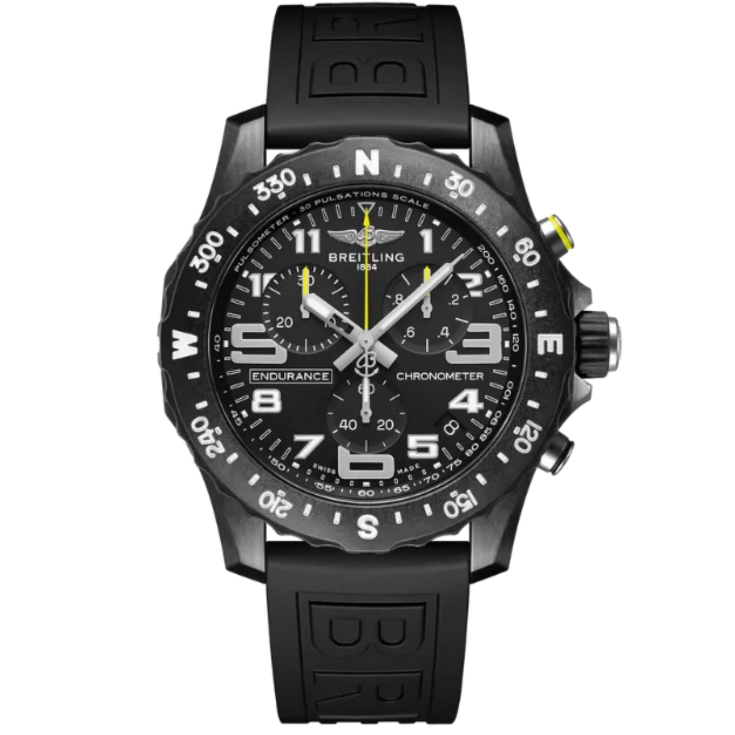 ENDURANCE PRO 44 MM BREITLIGHT® CASE WITH BLACK DIAL