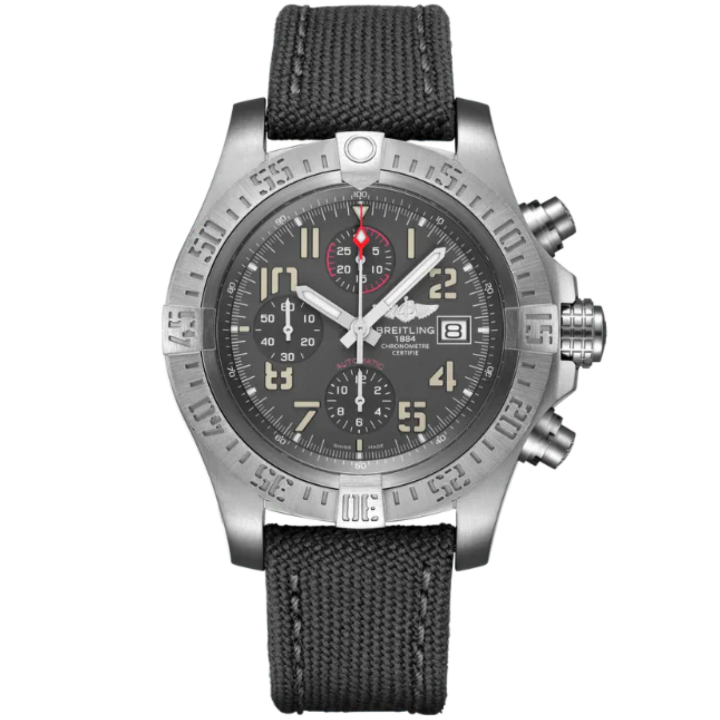AVENGER BANDIT 45 MM TITANIUM WITH ANTHRACITE BLACK DIAL