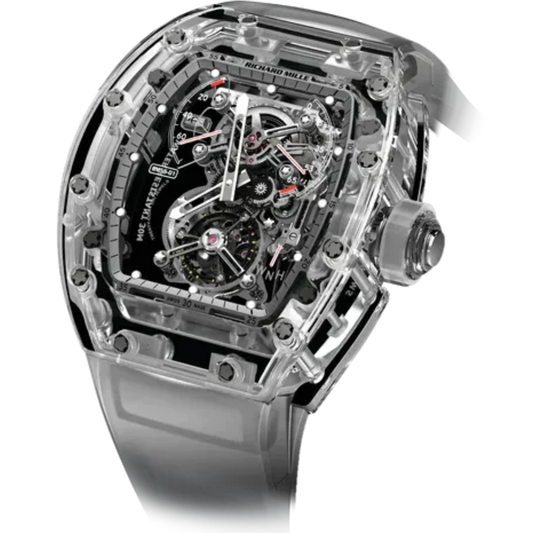 RM 56-01 Tourbillon Sapphire Rubber Strap Sapphire Case