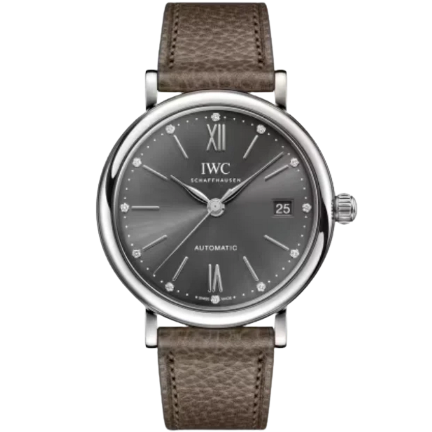 PORTOFINO AUTOMATIC 37 MM STAINLESS STEEL WITH GRAY DIAL