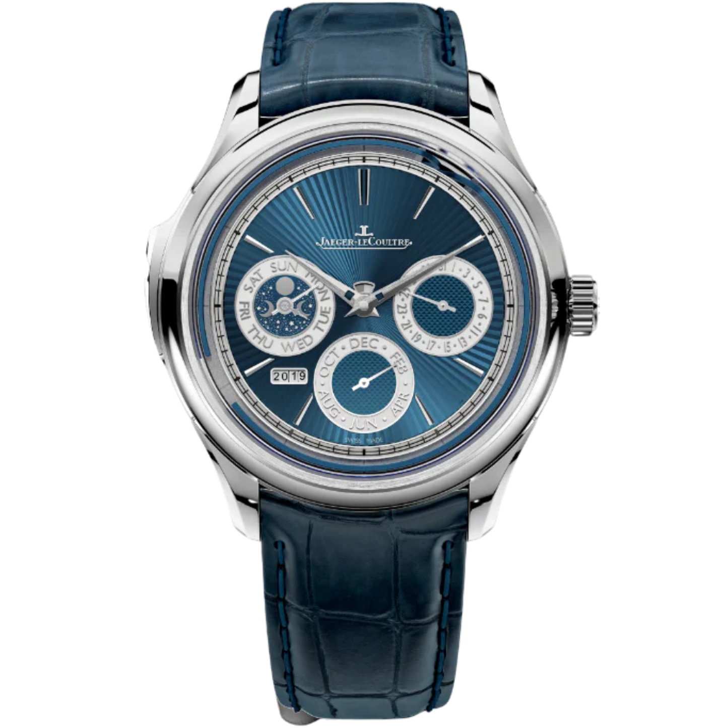 MASTER GRANDE TRADITION CALIBRE 950 43 MM 18K WHITE GOLD WITH BLUE GUILLOCHE DIAL