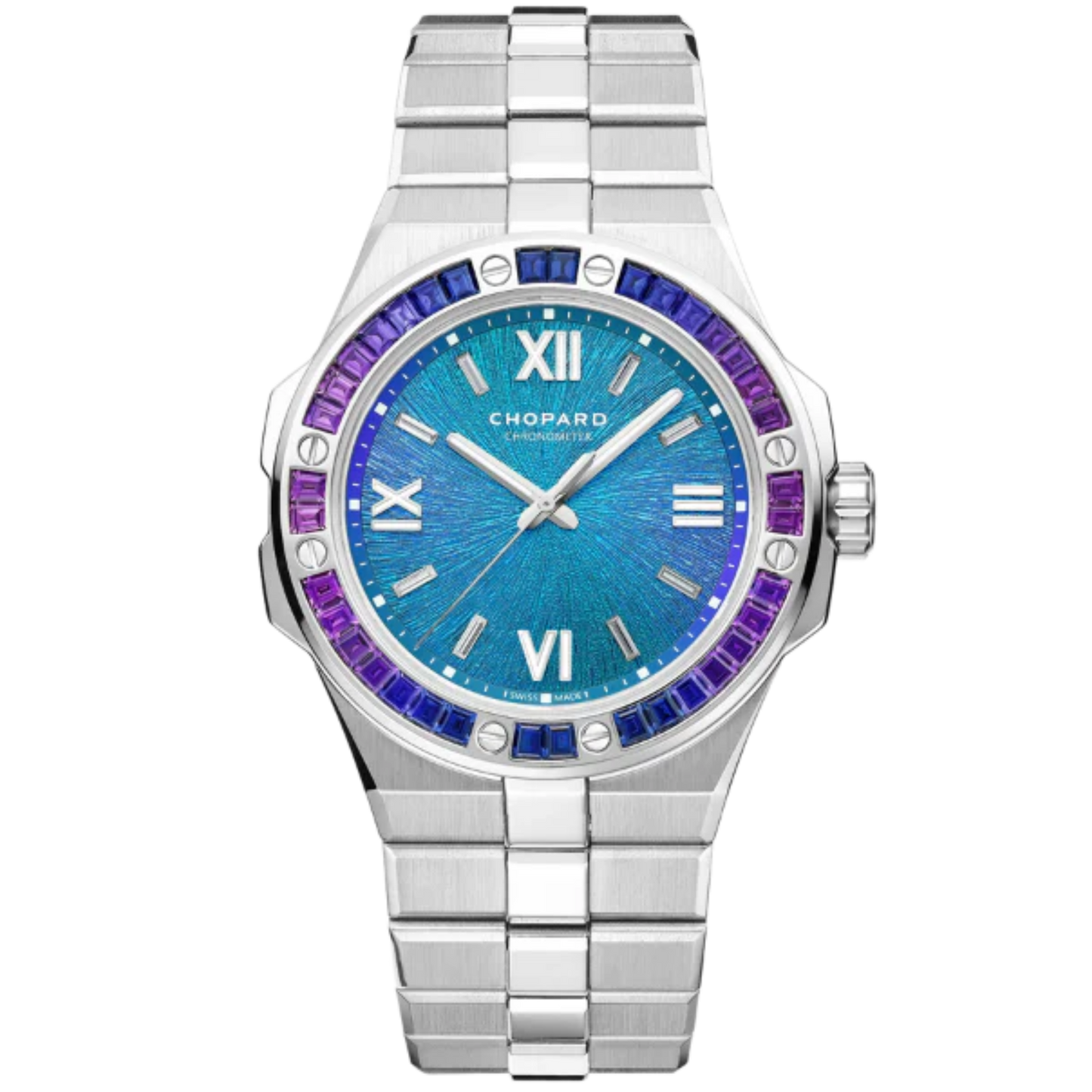 ALPINE EAGLE 41 MM ETHICAL WHITE GOLD WITH ZINAL BLUE DIAL