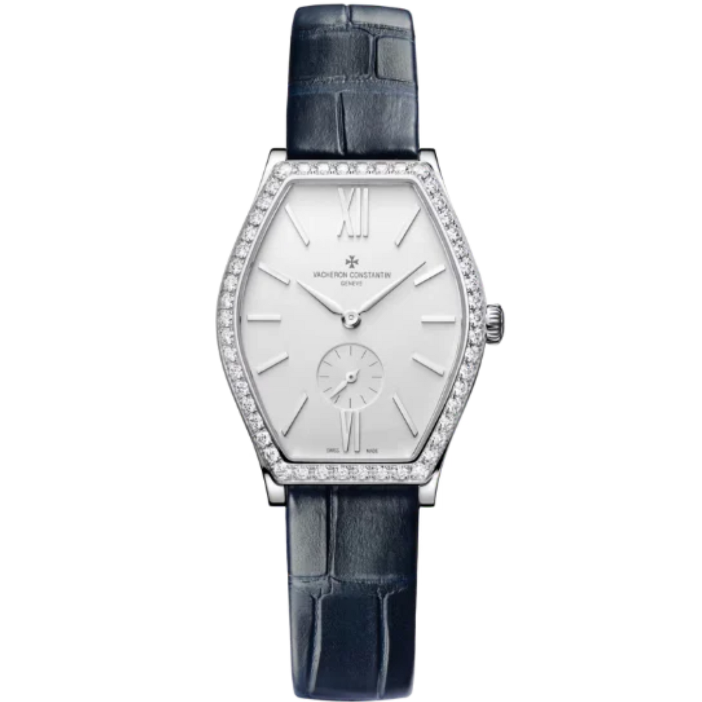 MALTE MANUAL-WINDING 34 MM 18K WHITE GOLD WITH SILVER DIAL