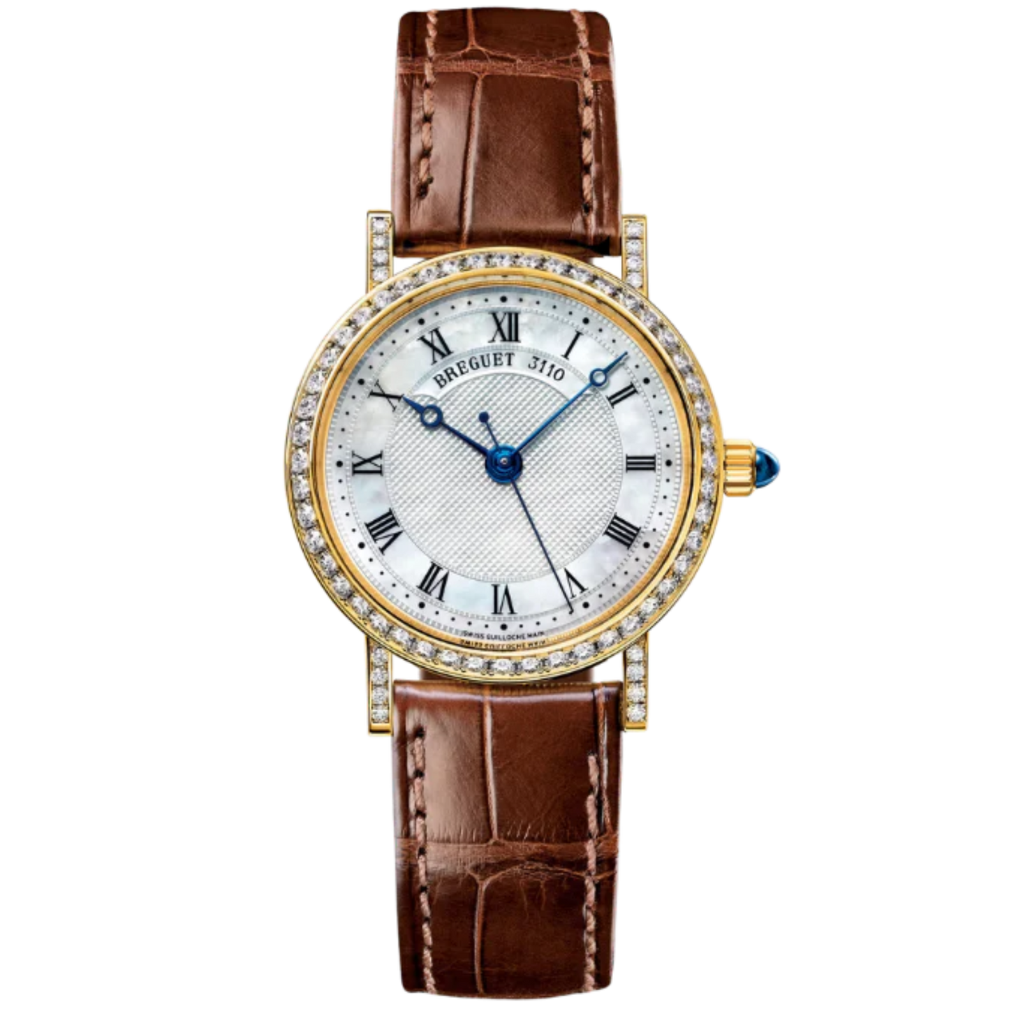 CLASSIQUE 8068 30 MM 18K YELLOW GOLD WITH MOTHER OF PEARL DIAL
