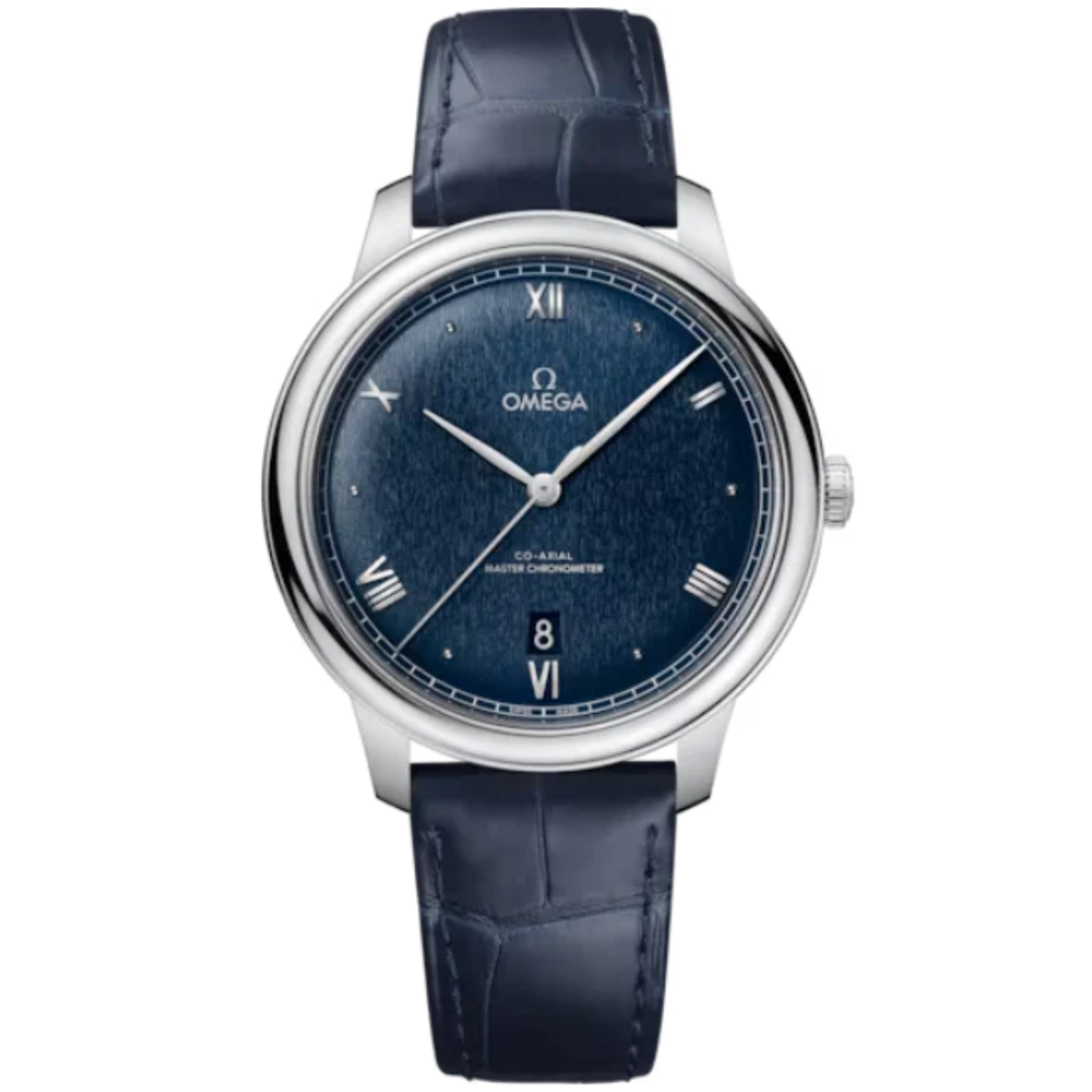DE VILLE PRESTIGE 40 MM STAINLESS STEEL WITH BLUE DIAL