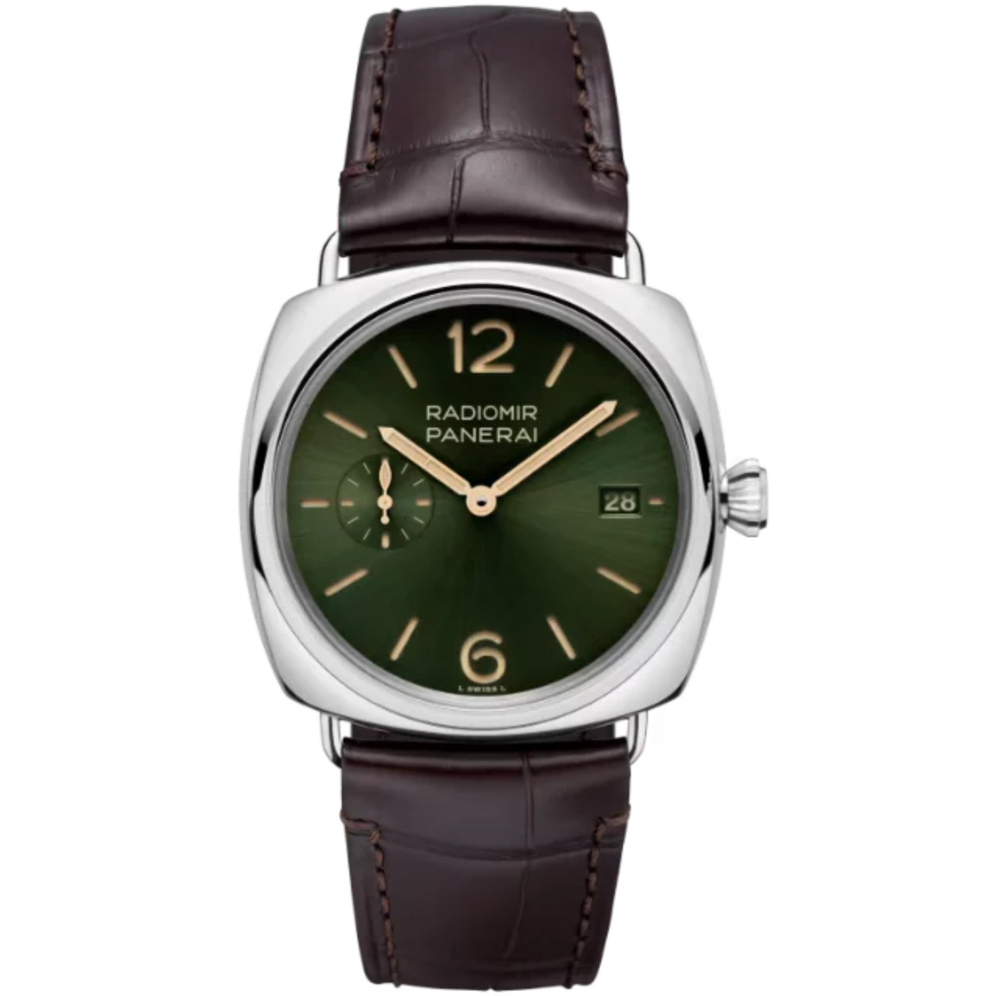 RADIOMIR QUARANTA PAM01386 40 MM STAINLESS STEEL WITH GREEN DIAL