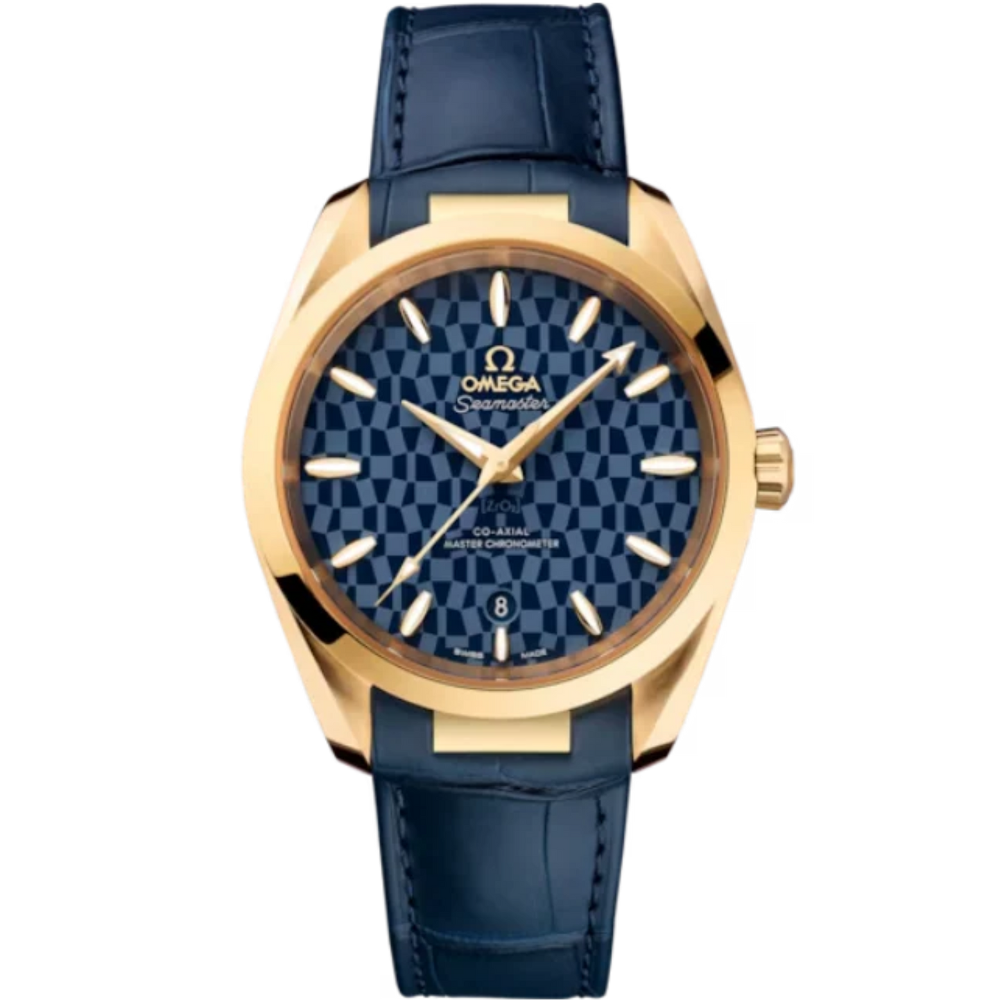 SEAMASTER AQUA TERRA 150M TOKYO 2020 38 MM YELLOW GOLD WITH BLUE DIAL