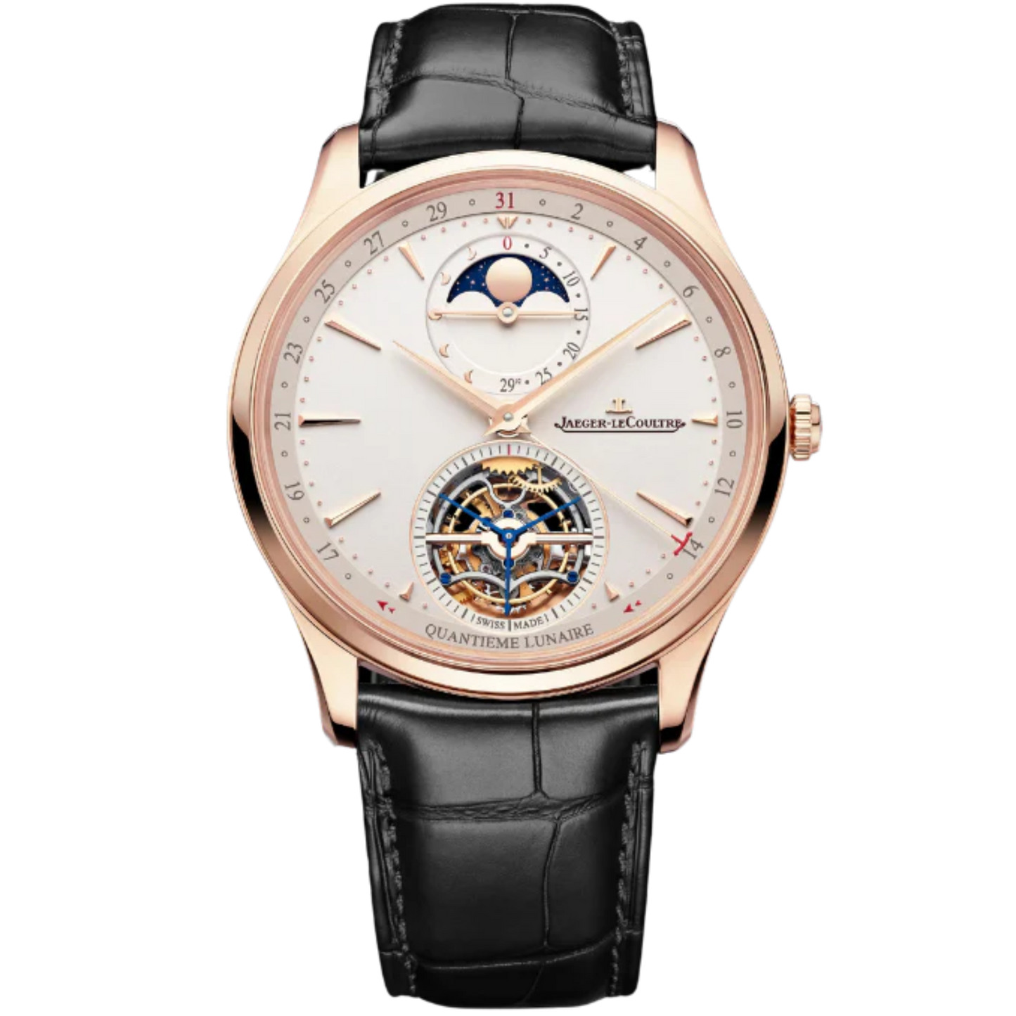 MASTER ULTRA THIN TOURBILLON MOON 41 MM 18K ROSE GOLD WITH EGGSHELL BEIGE DIAL