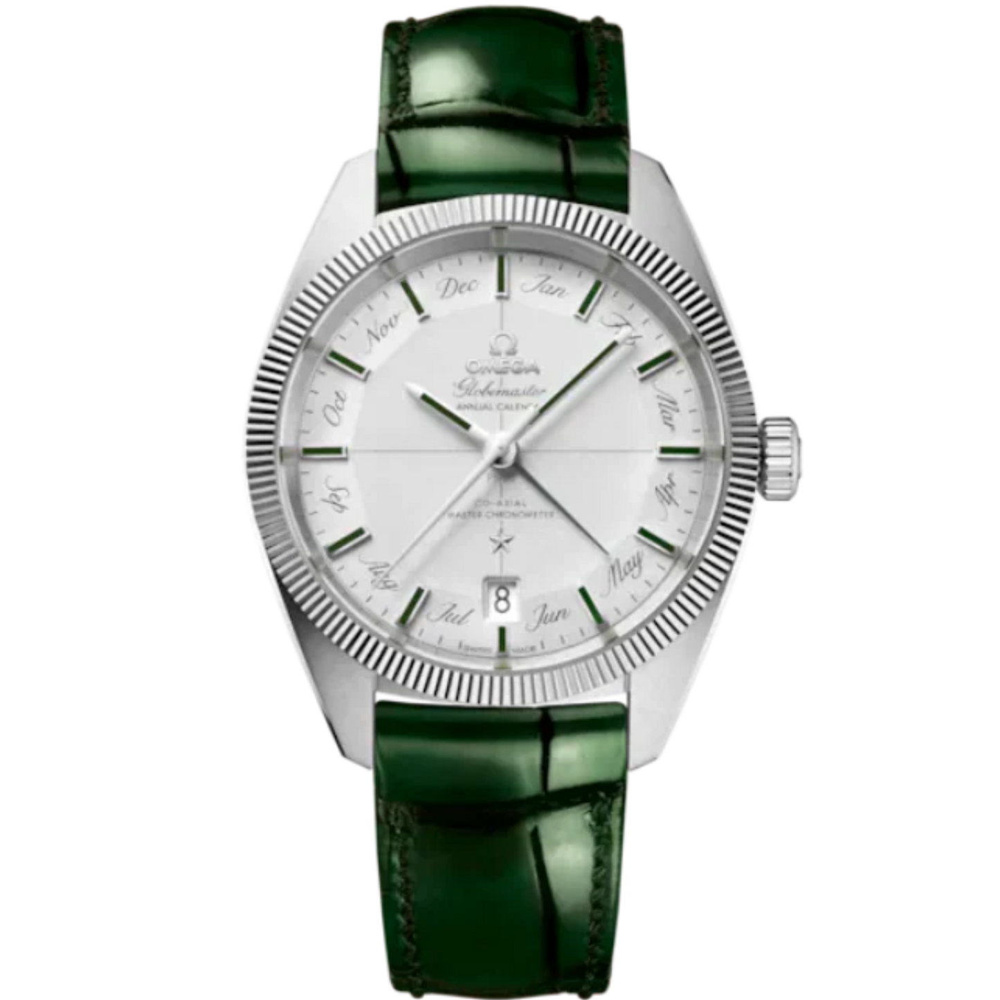 CONSTELLATION GLOBEMASTER 41 MM PLATINUM WITH GREY DIAL