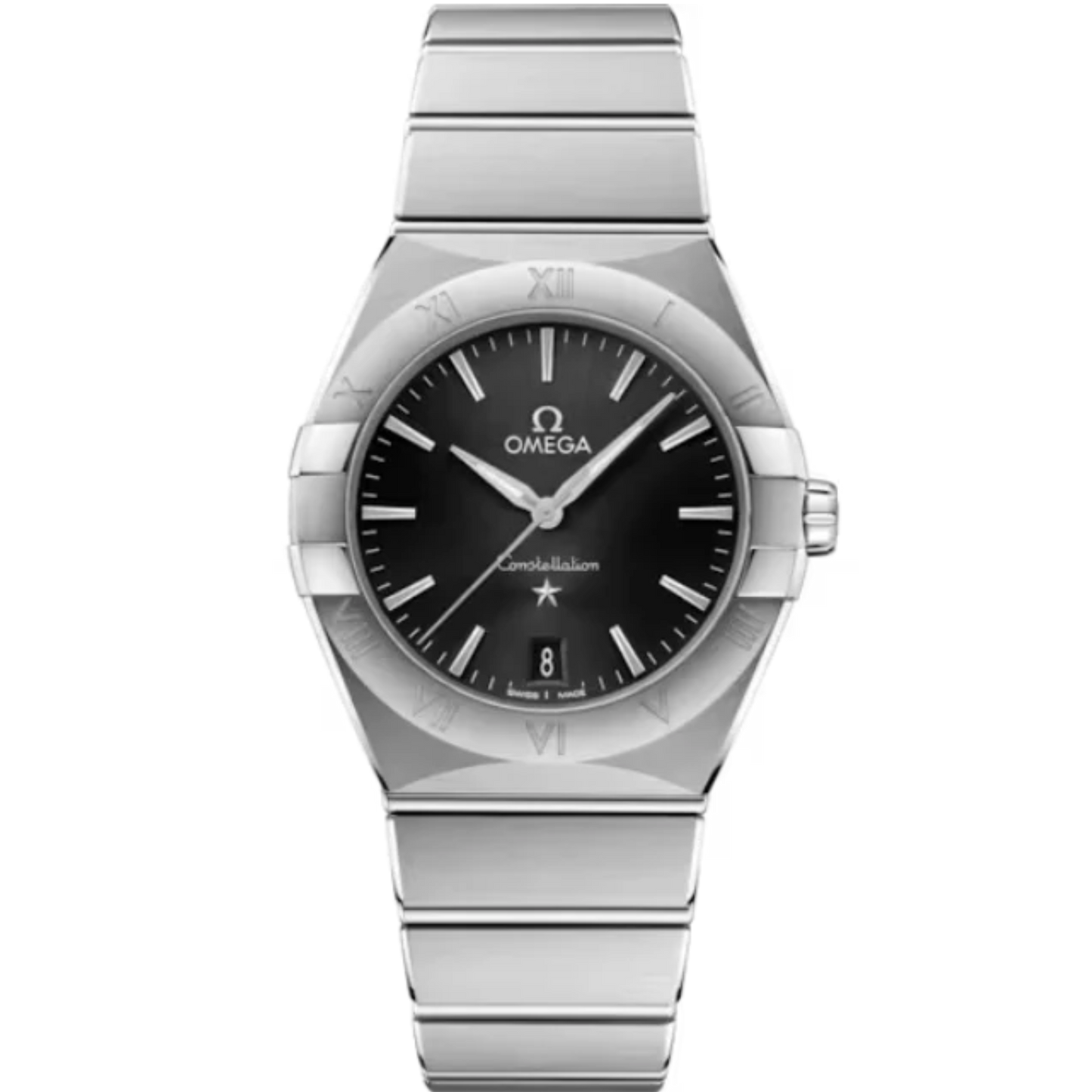 CONSTELLATION 36 MM STAINLESS STEEL WITH BLACK DIAL