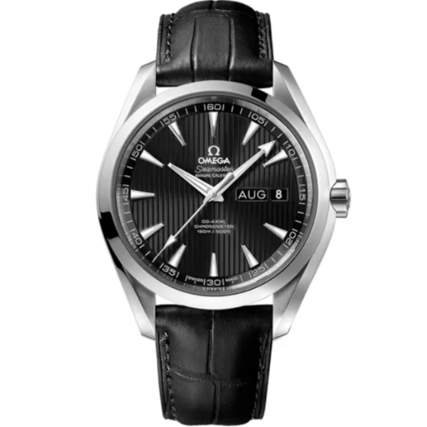 SEAMASTER AQUA TERRA 150M 43 MM STAINLESS STEEL WITH BLACK DIAL
