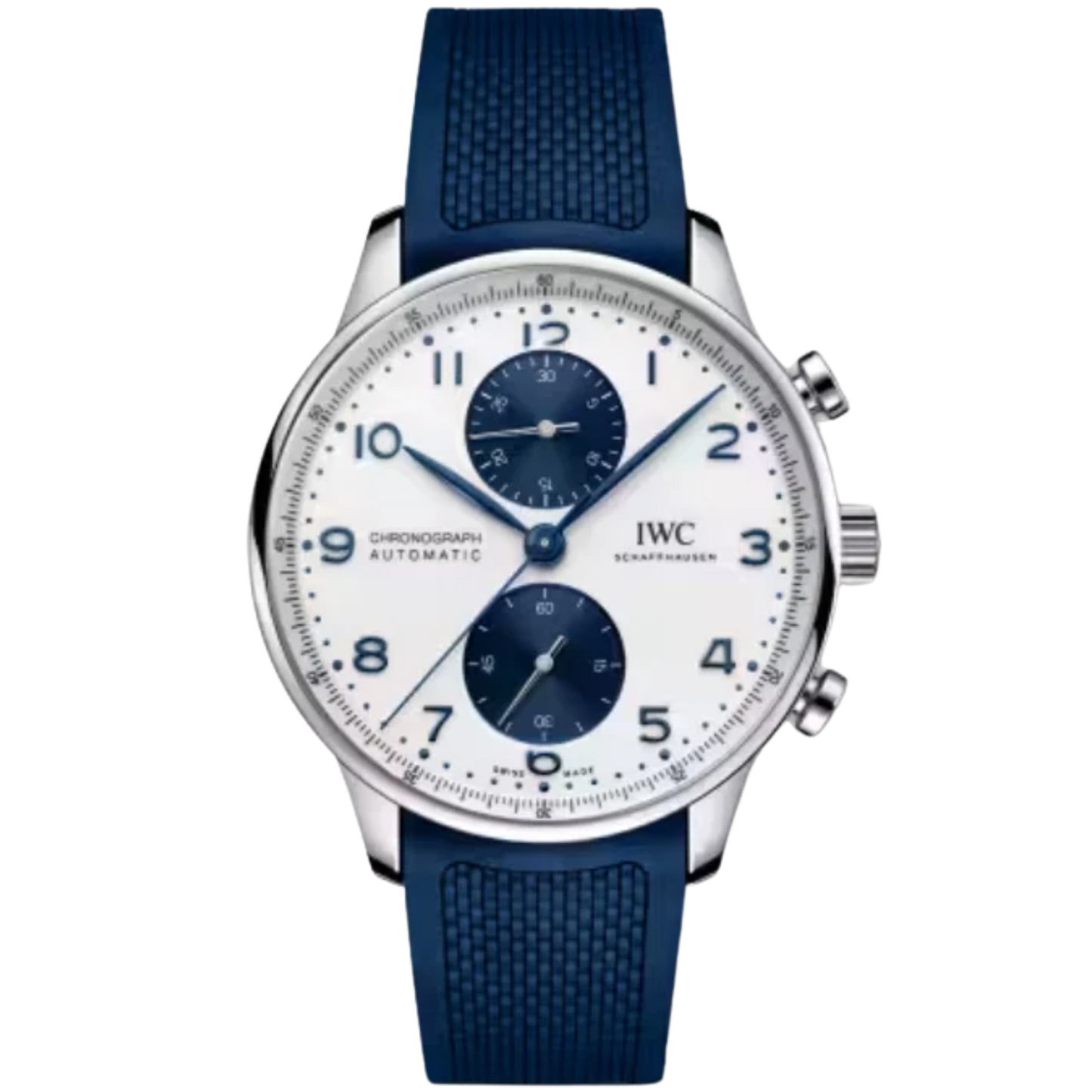 PORTUGIESER CHRONOGRAPH 41 MM STAINLESS STEEL WITH WHITE DIAL