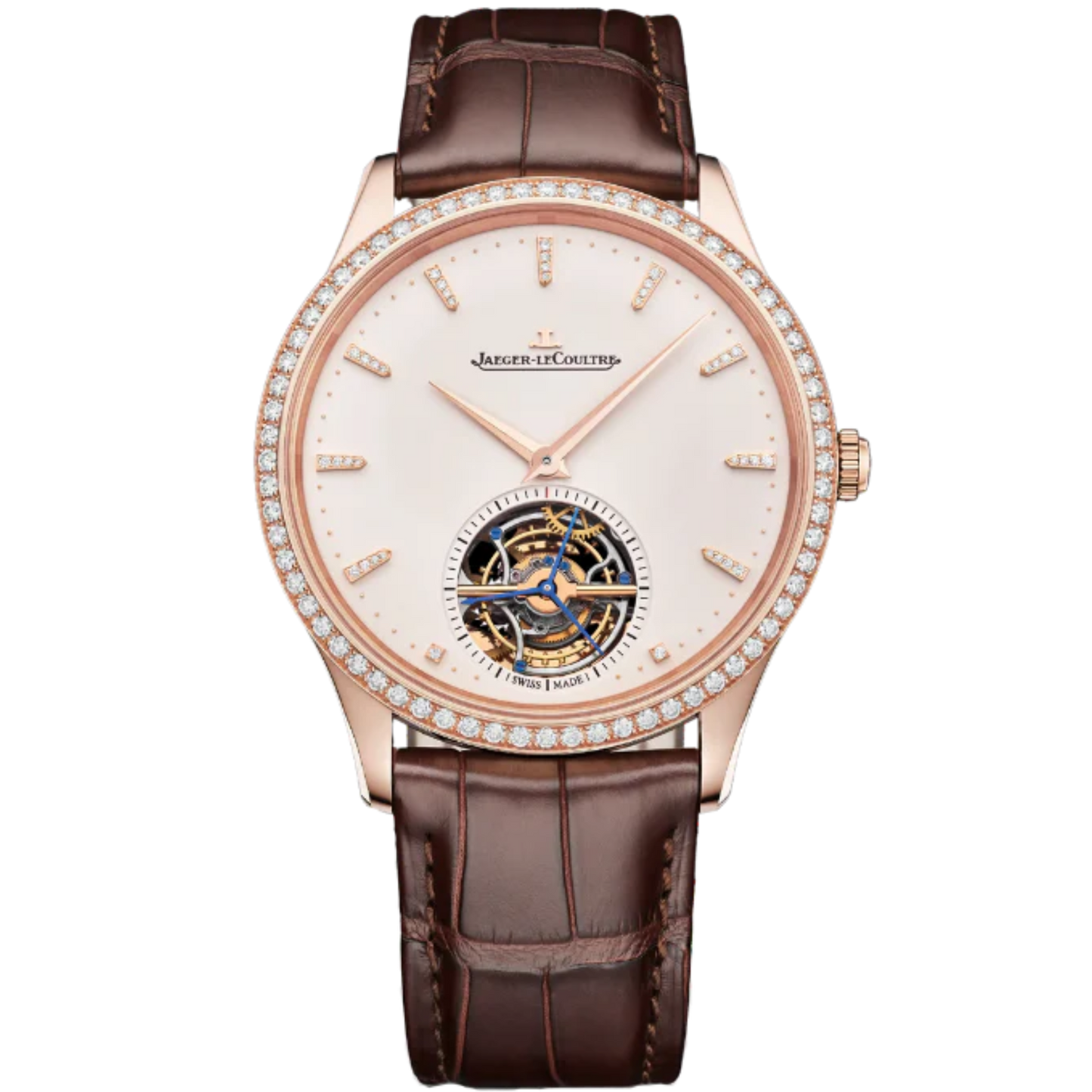 MASTER ULTRA THIN TOURBILLON 40 MM 18K ROSE GOLD WITH EGGSHELL BEIGE DIAL