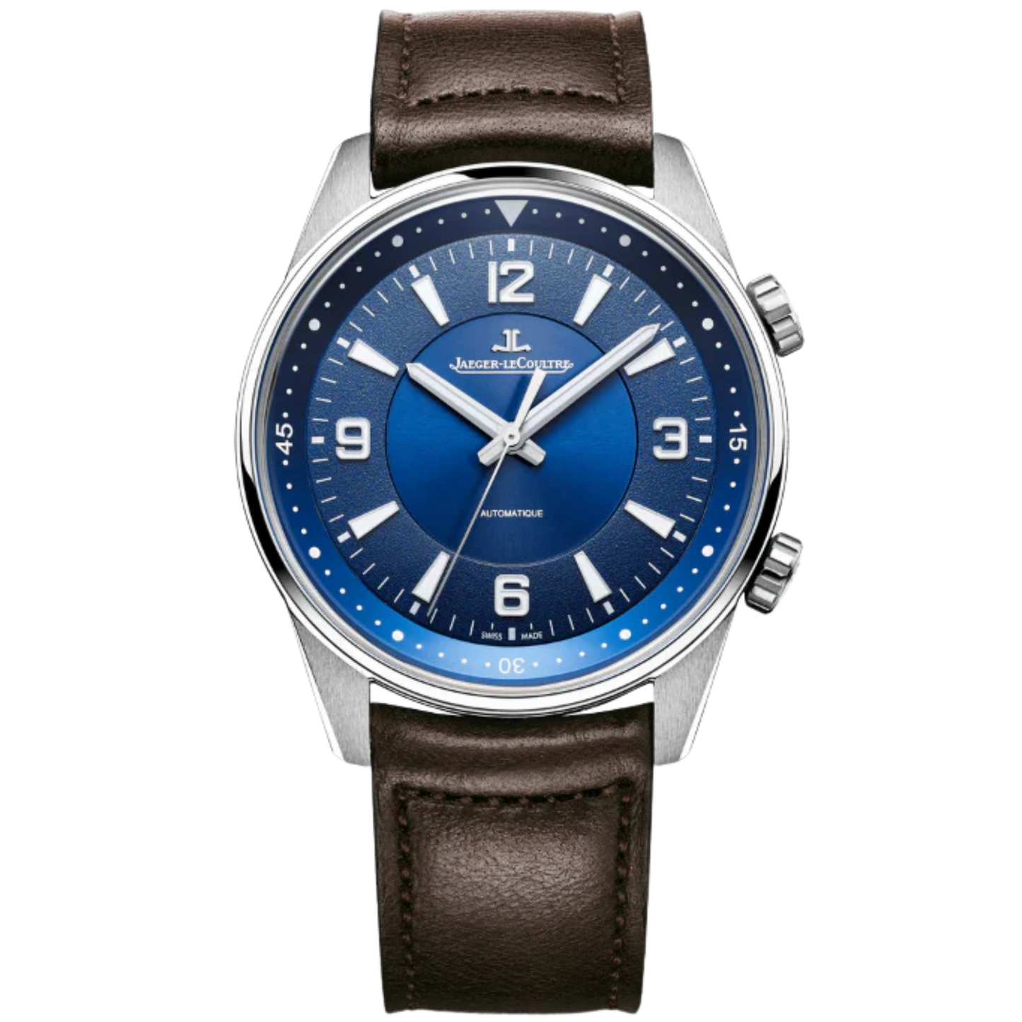 POLARIS AUTOMATIC 41 MM STAINLESS STEEL WITH BLUE SUNBURST GRAINED DIAL