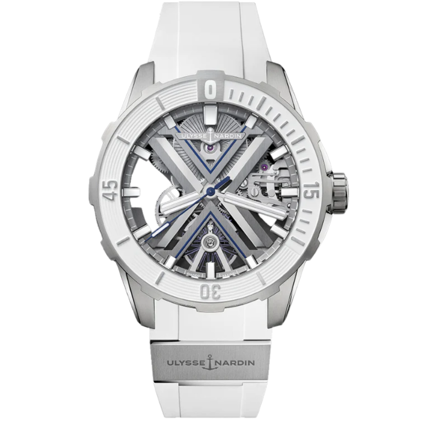 DIVER X SKELETON 44 MM TITANIUM WITH OPENWORKED DIAL