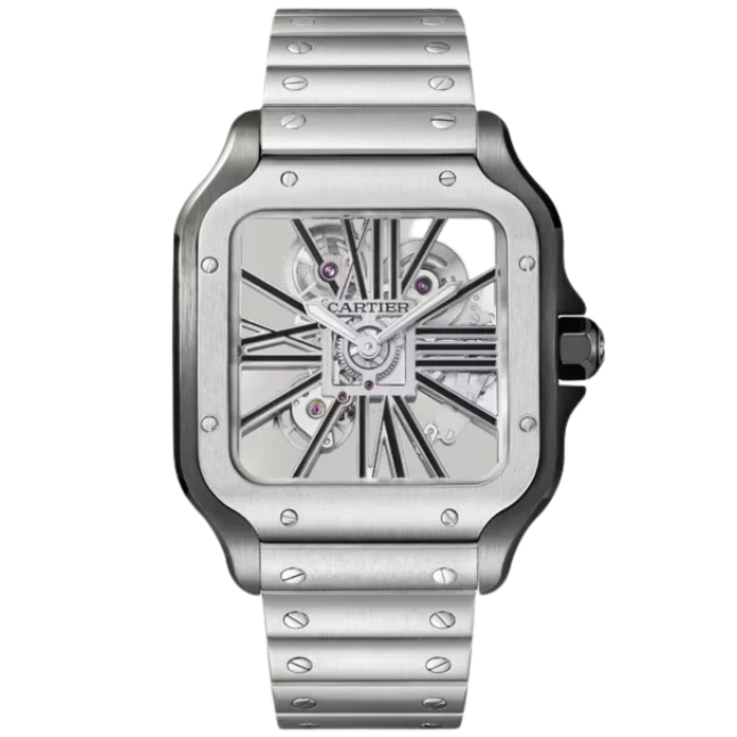 SANTOS 28 MM DE CARTIER BLACK ADLC