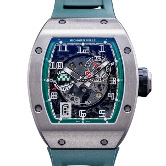 RM 010 Le Mans Classic Titanium Prototype Rubber Strap Titanium Case