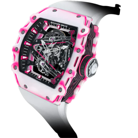 RM 38-02 Tourbillon Bubba Watson Manual Winding Limited 50 Pieces Rubber Carbon Case