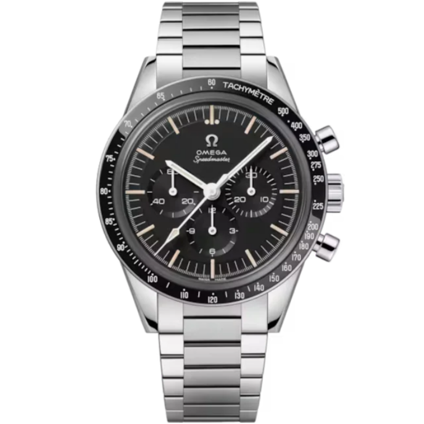 SPEEDMASTER CALIBRE 321 39 MM STAINLESS STEEL WITH BLACK DIAL