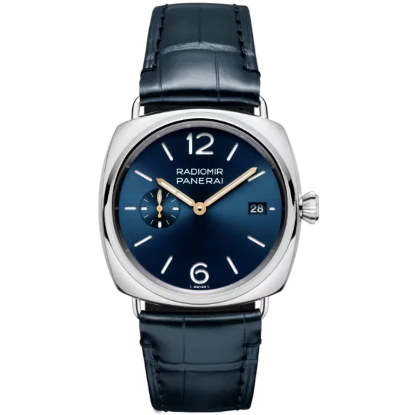 RADIOMIR QUARANTA PAM01293 40 MM STAINLESS STEEL WITH BLUE DIAL